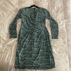 Calvin Klein wrap dress